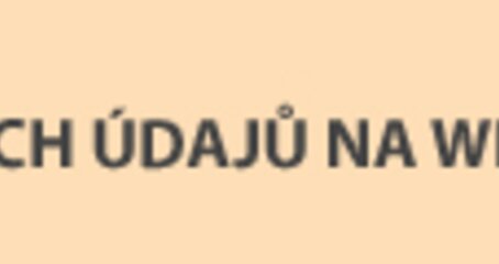 Povinné údaje na webu podnikatele