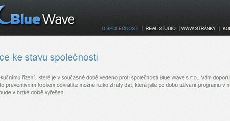 Ukončení fungování programu REAL STUDIO
