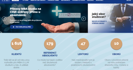 Webové stránky pro rychlý start podnikání