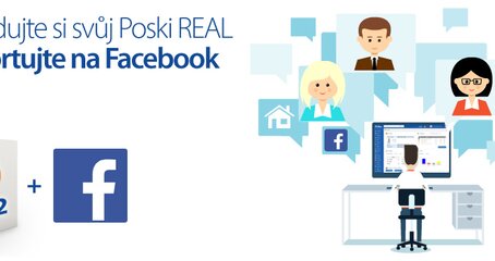 Upgradujte si svůj Poski REAL a exportujte na Facebook