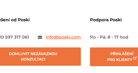 Poski REAL - jak se přihlásit do podpory?