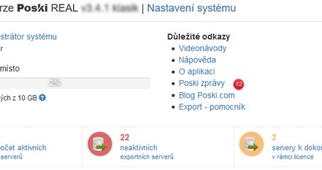 Blíží se limit webhostingu - Co mám dělat? (Poski REAL)
