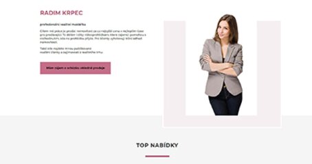 Vytvořte si web makléře do 5 minut! Povinná výbava pro úspěšného makléře.
