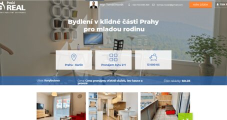 Web nemovitosti levně a rychle