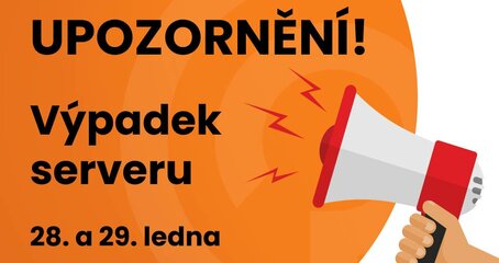 ⚠️ Upozornění: Výpadek serveru 28. a 29. ledna