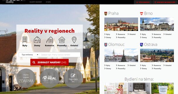 Spouštíme novou verzi realitního portálu Black-reality!