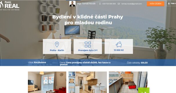 Web nemovitosti levně a rychle