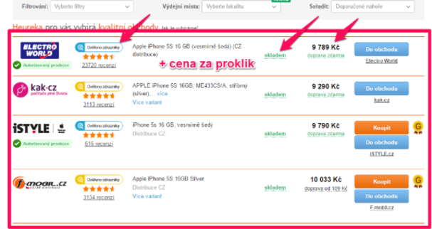 Zbožové srovnávače - o čem jsou a jak na ně?