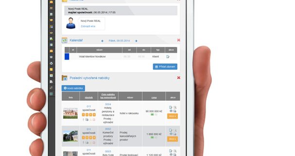 Pracujte s Poski REALem na tabletu i mobilu!