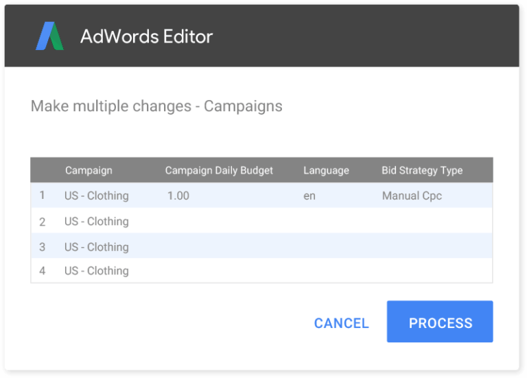 adwords editor offline