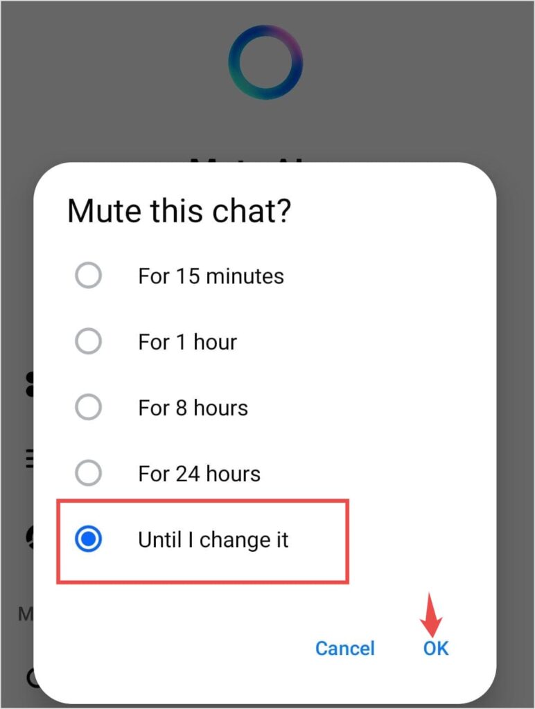 Meta AI - ztišení